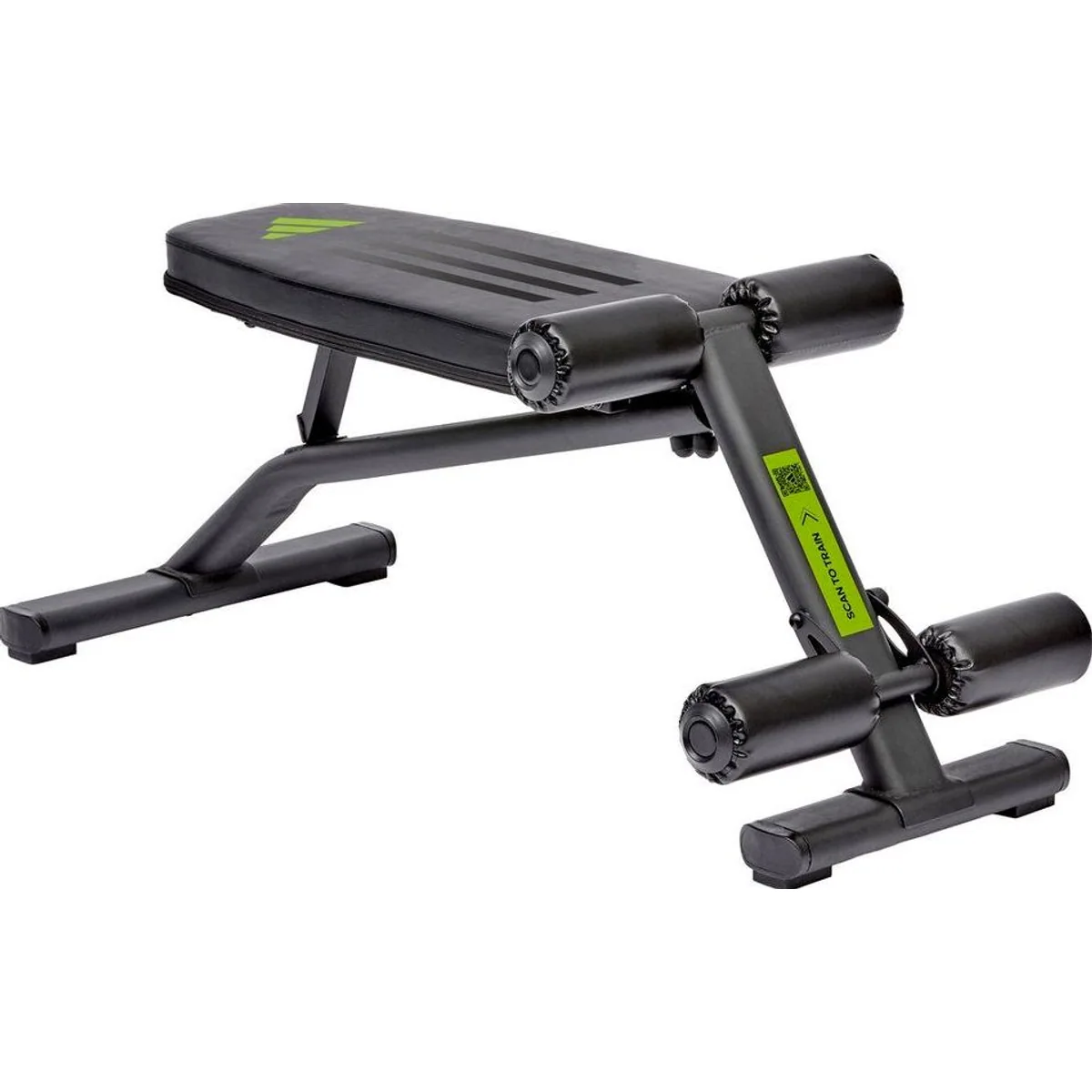 adidas Performance Sit-Up Bank, stabiler Stahlrahmen, ergonomisches Design, integrierter QR-Code 2