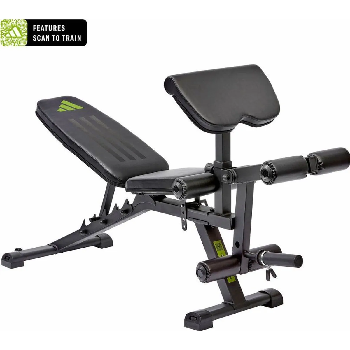 adidas Performance Trainingsbank, verstellbar, stabil, vielseitig einsetzbar