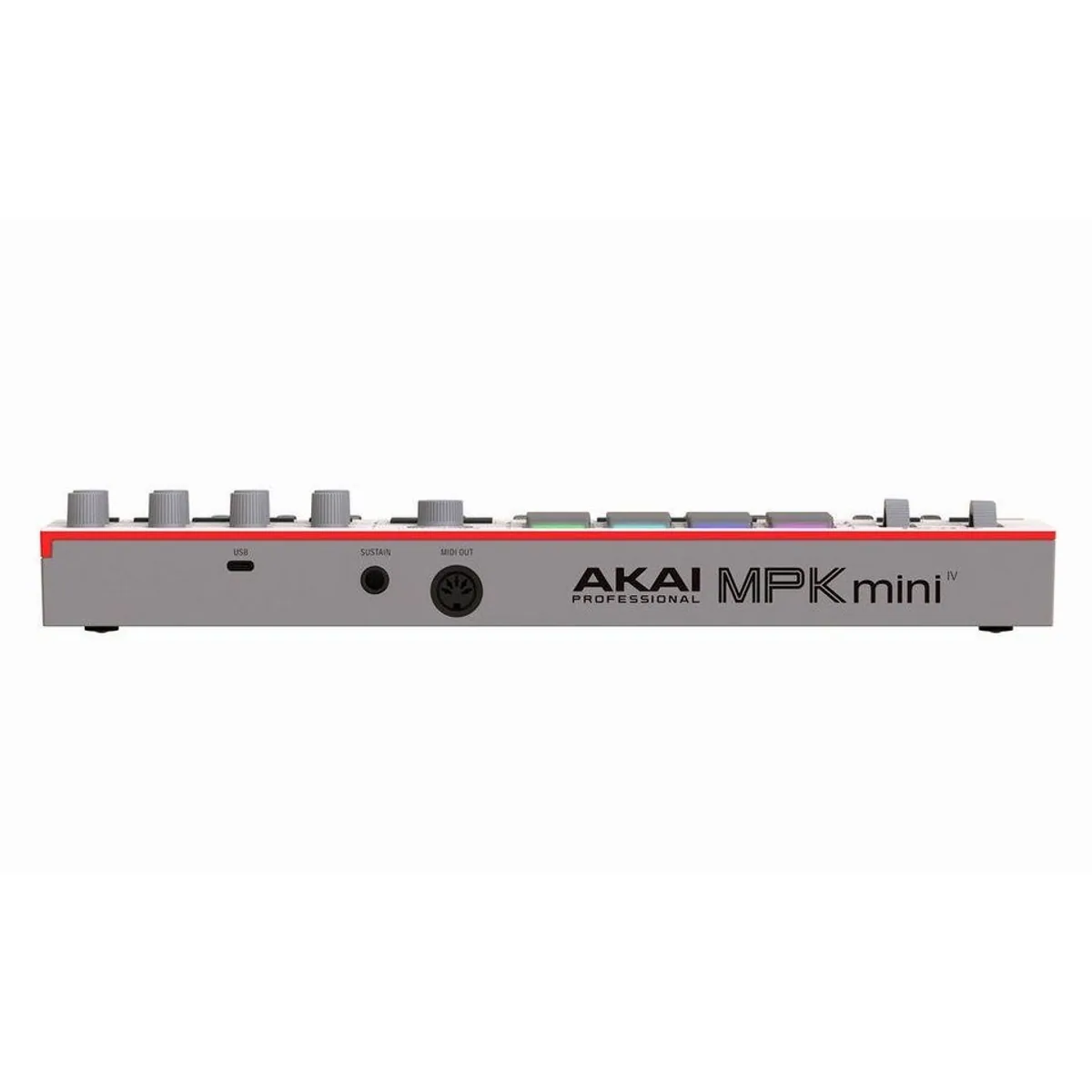 Akai MPK Mini MK IV, kompakter MIDI-Controller, RGB-Pads, USB-C-Anschluss 3