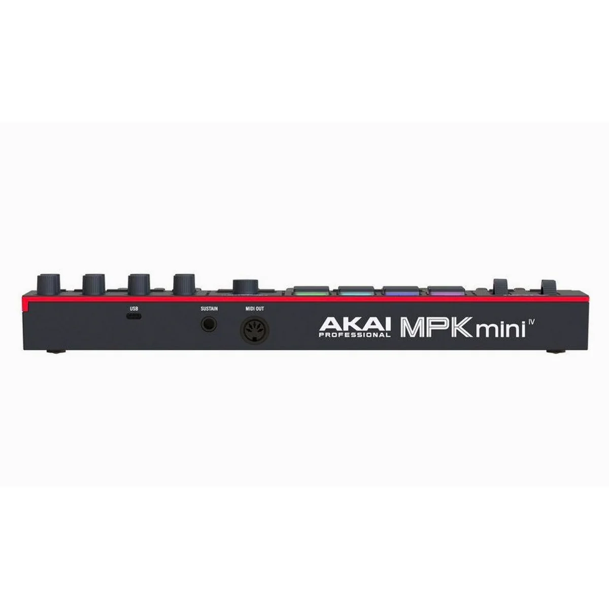 Akai MPK Mini MK IV, kompakter USB-MIDI-Controller, 25 Tasten, RGB-Pads, Farbdisplay 2