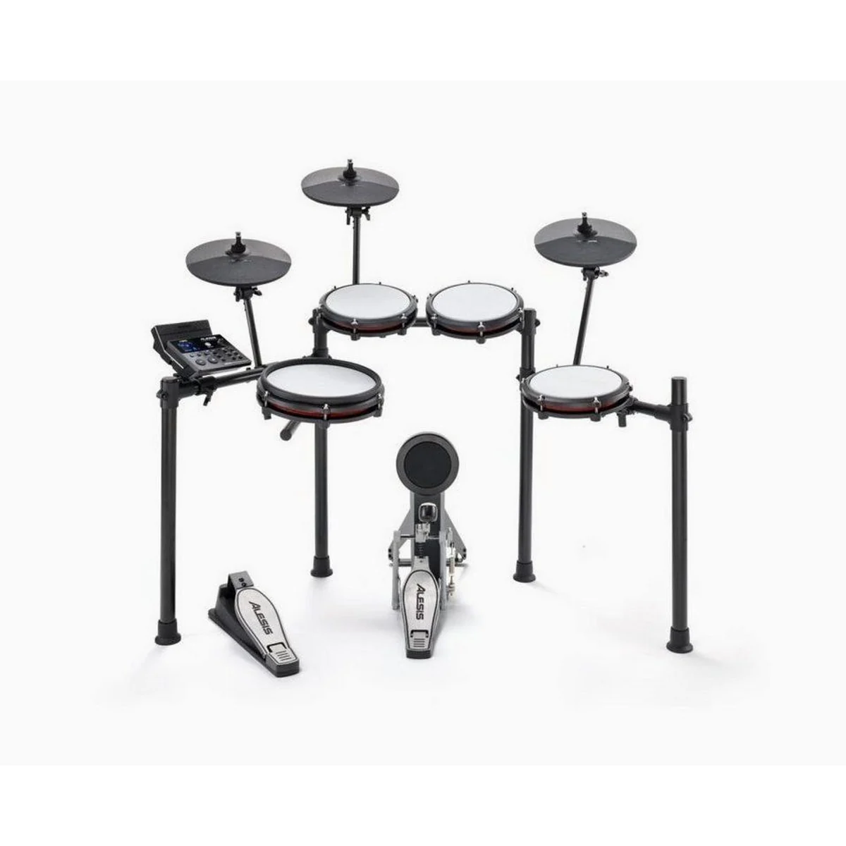 Alesis Nitro Max Kit, 8-teiliges E-Drum Set mit Mesh Heads und Bluetooth