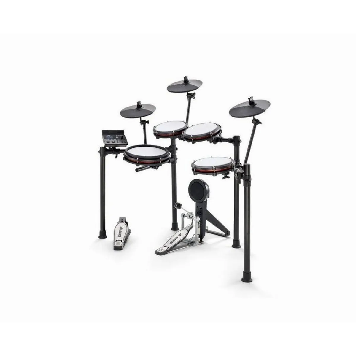 Alesis Nitro Max Kit, 8-teiliges E-Drum Set mit Mesh Heads und Bluetooth 5
