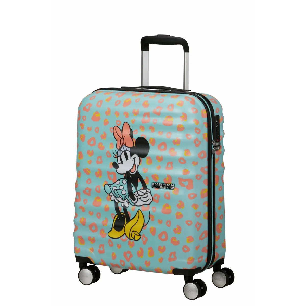 American Tourister WaveBreaker Disney Trolley, 4 Rollen, farbenfrohes Design