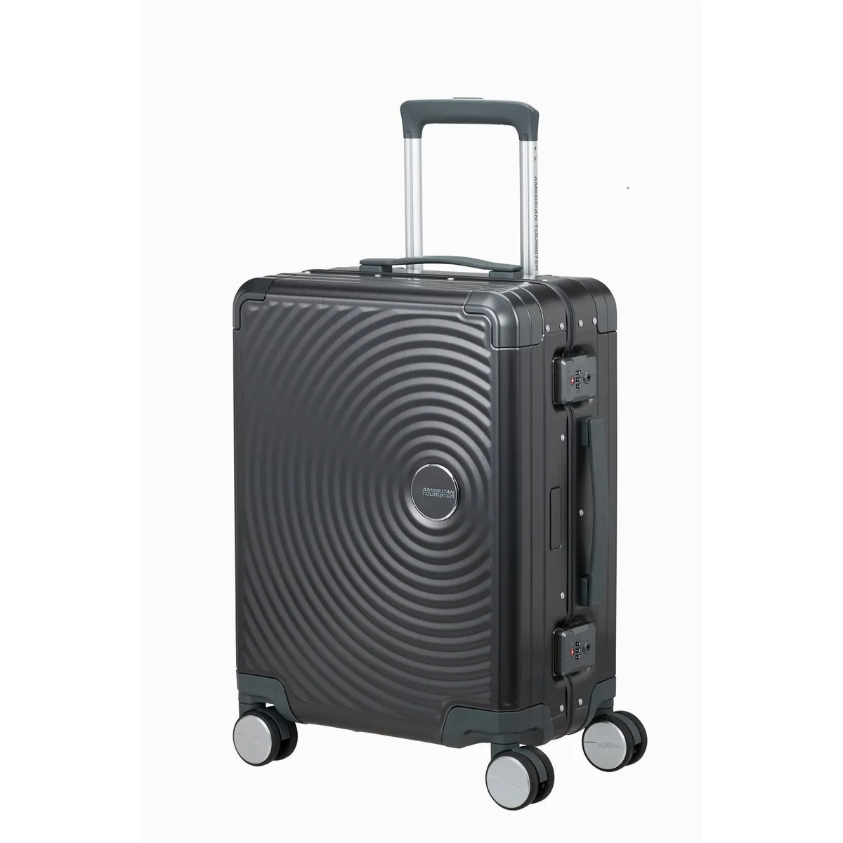 American Tourister Soundbox Alu Hartschalen-Trolley, robust, leichtgängig, TSA-zugelassen