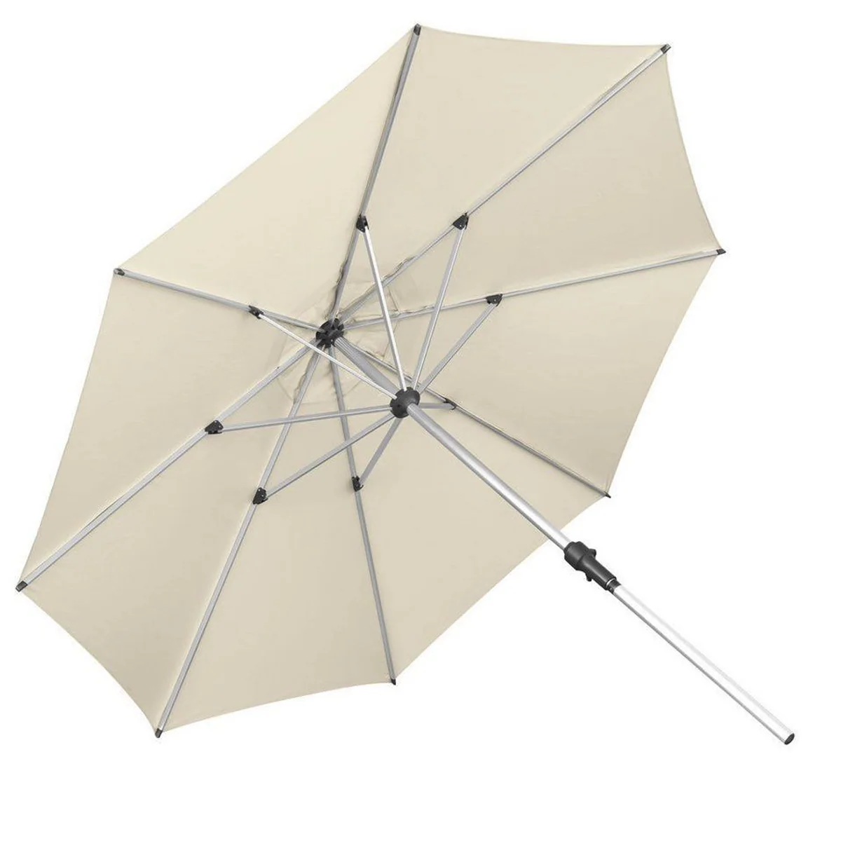 anndora-sonnenschirm Marktschirm 3 m, Kurbelmechanik, UV-beständig, wasserabweisend 2