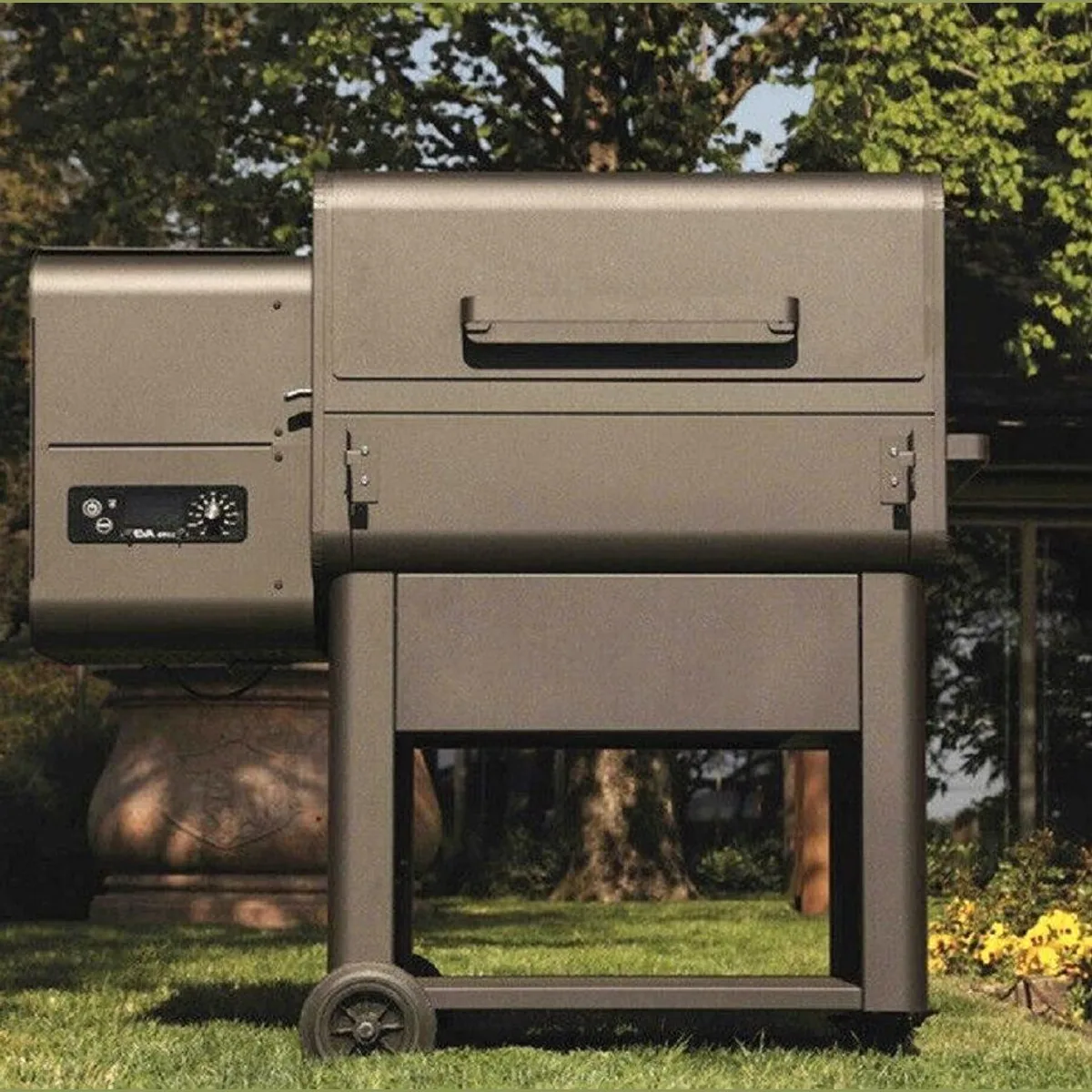 Apex Kombigrill Pelletgrill XXL, digitale Temperaturregelung, 4-in-1 Funktionen 2