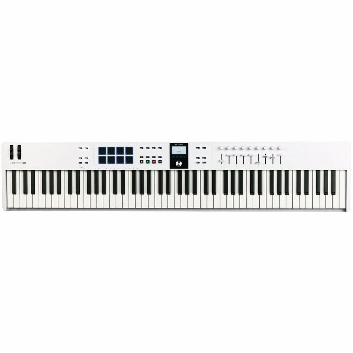 Arturia KeyLab Essential 88 Mk3 White, 88 Tasten, USB DAW-Controller, inkl. Musik-Software
