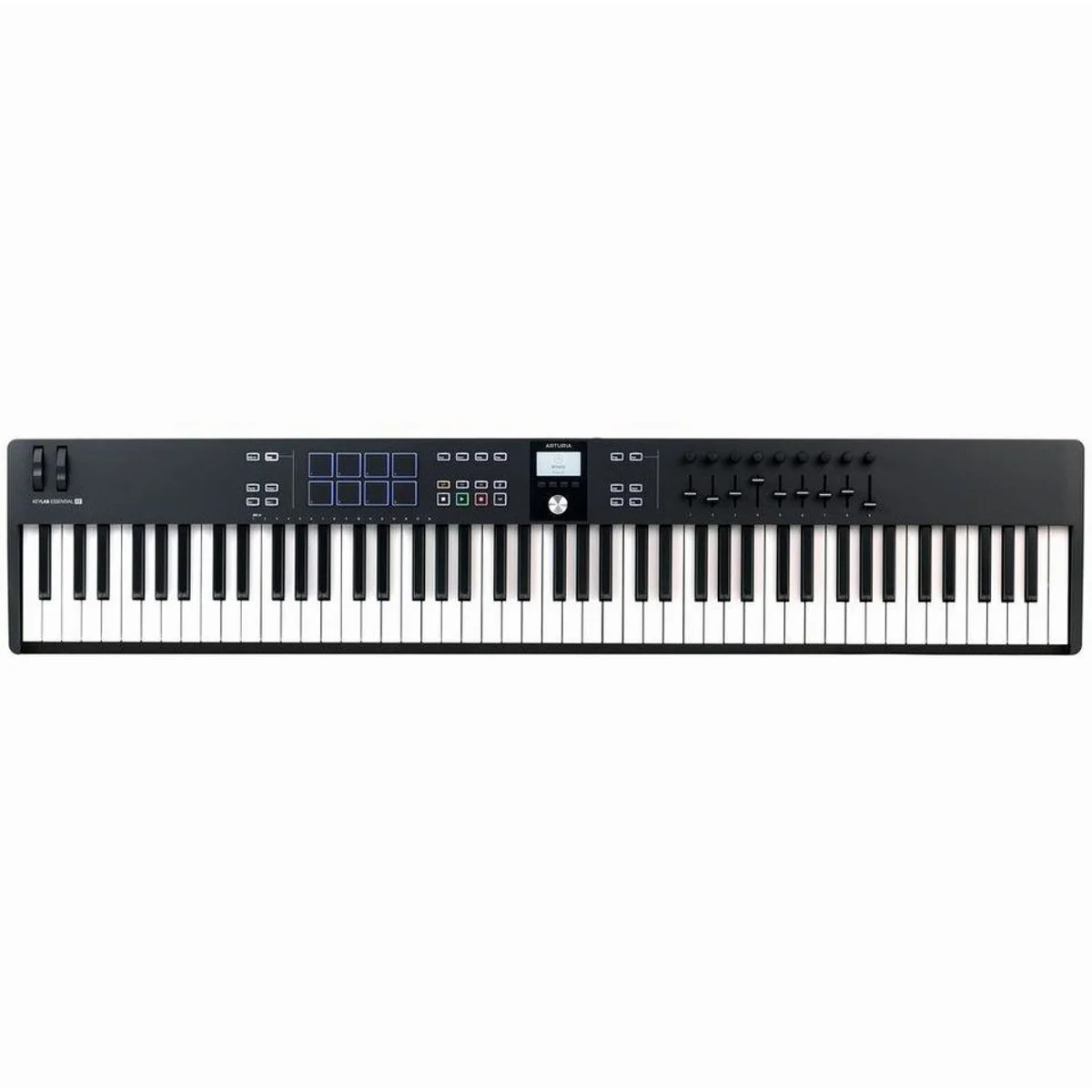 Arturia KeyLab Essential 88 Mk3 Black, 88 Tasten, DAW-Controller, umfangreiche Steuerung