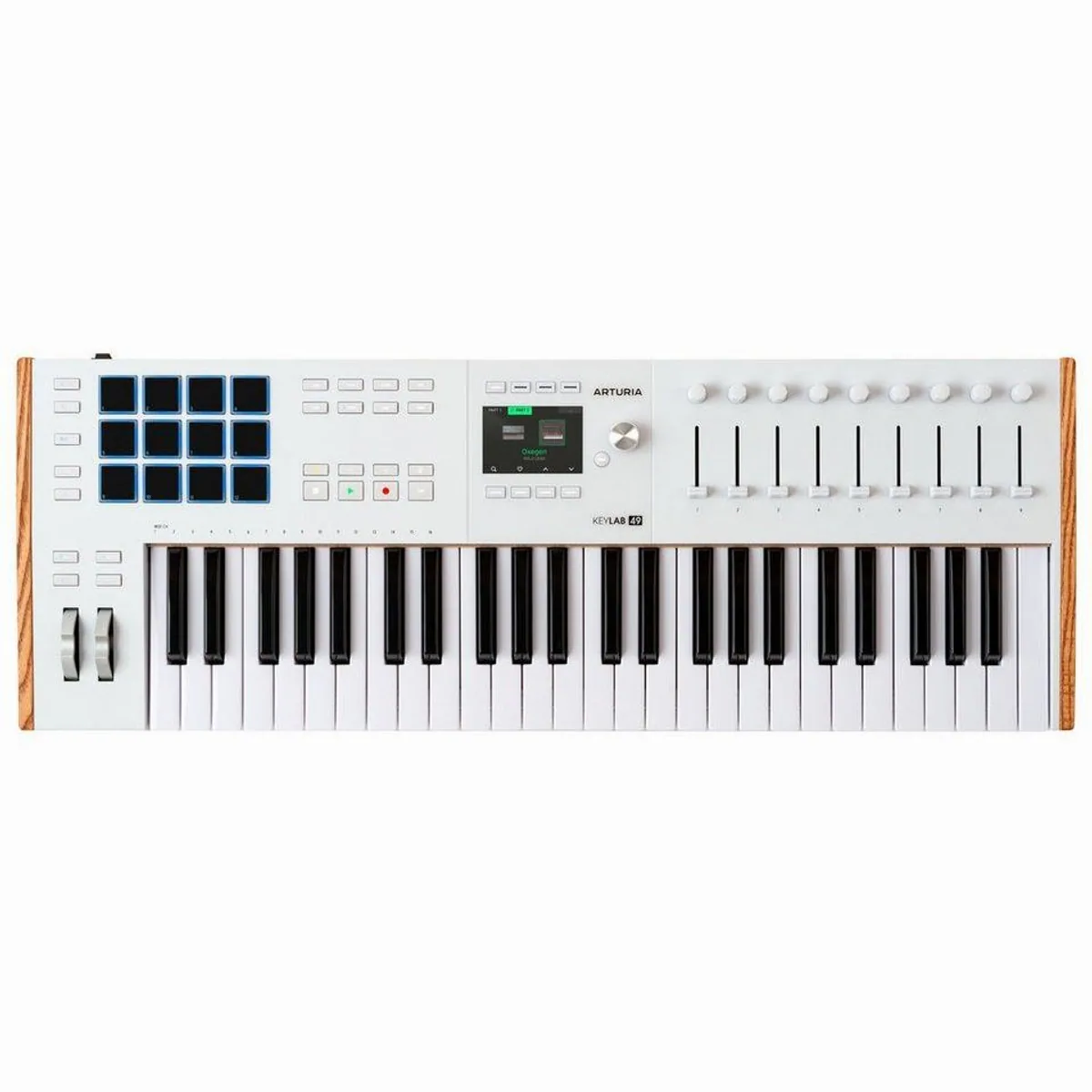 Arturia KeyLab Mk3 49 White, halbgewichtete Tasten, umfangreiche Steuerung