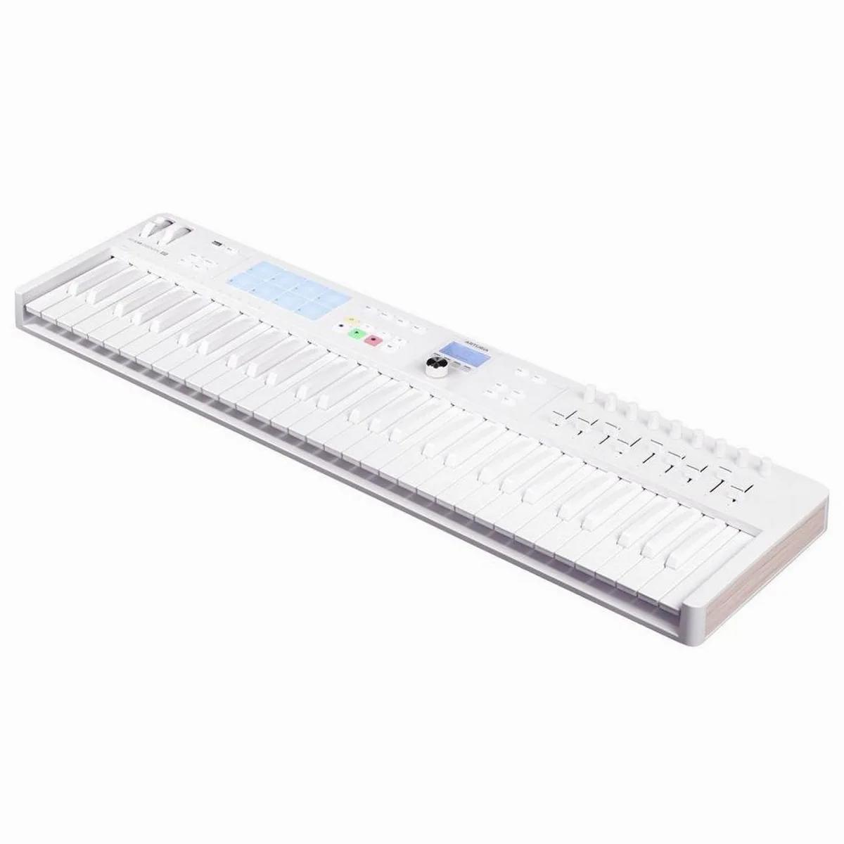 Arturia KeyLab Essential 61 Mk3 Alpine White, USB DAW-Controller, 61 Tasten, 8 Pads, 9 Fader 3