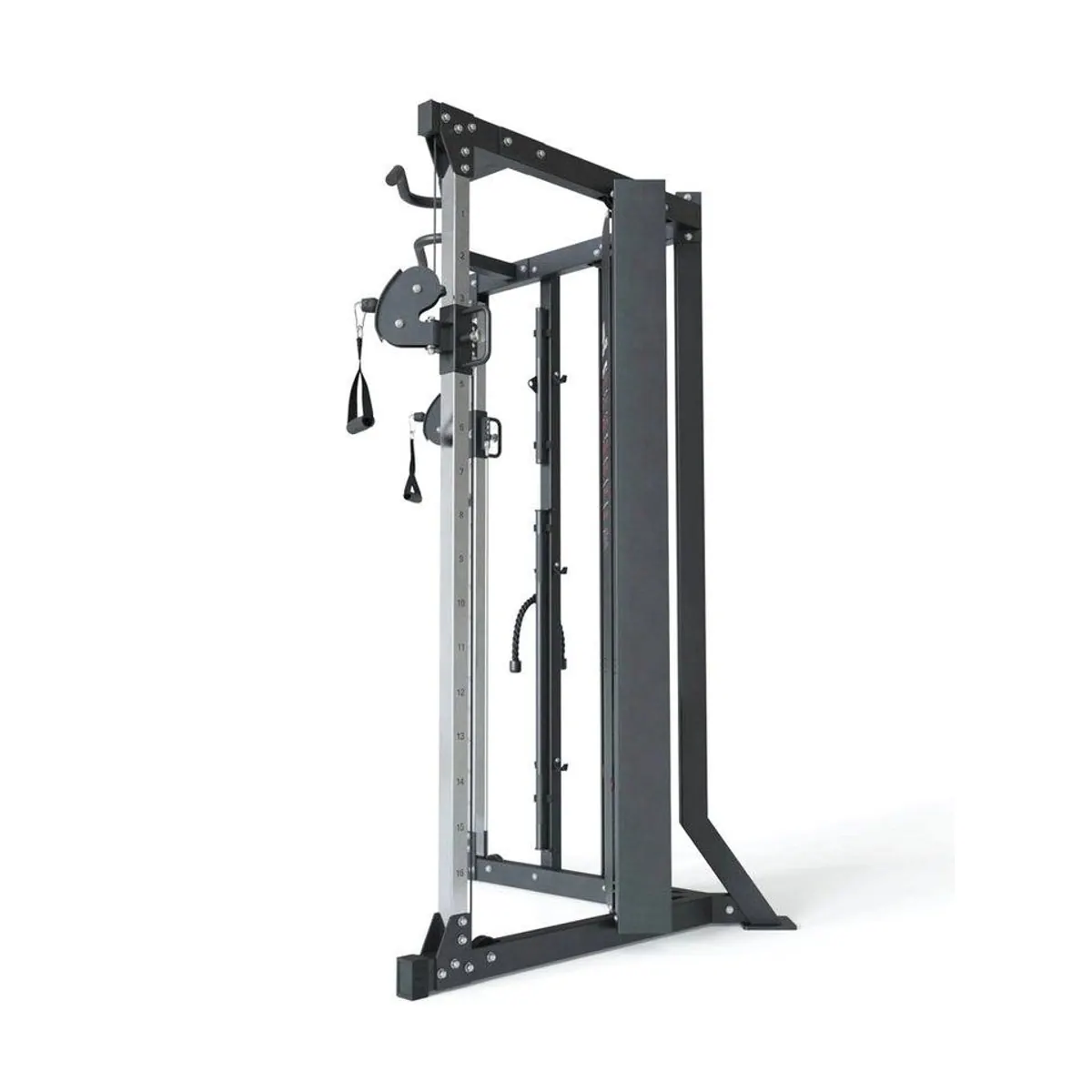 ATLETICA X-Five Kraftstation, 180 kg Steckgewichte, 2 Höhen, vielseitige Trainingsmöglichkeiten 3