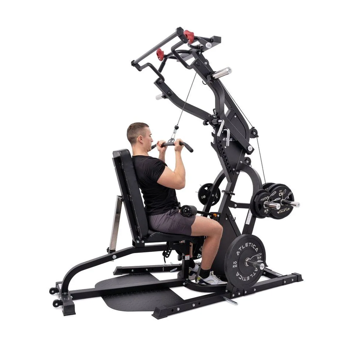 ATLETICA Triton Power Rack, Multigym mit 50 Übungen & platzsparendem Design 2