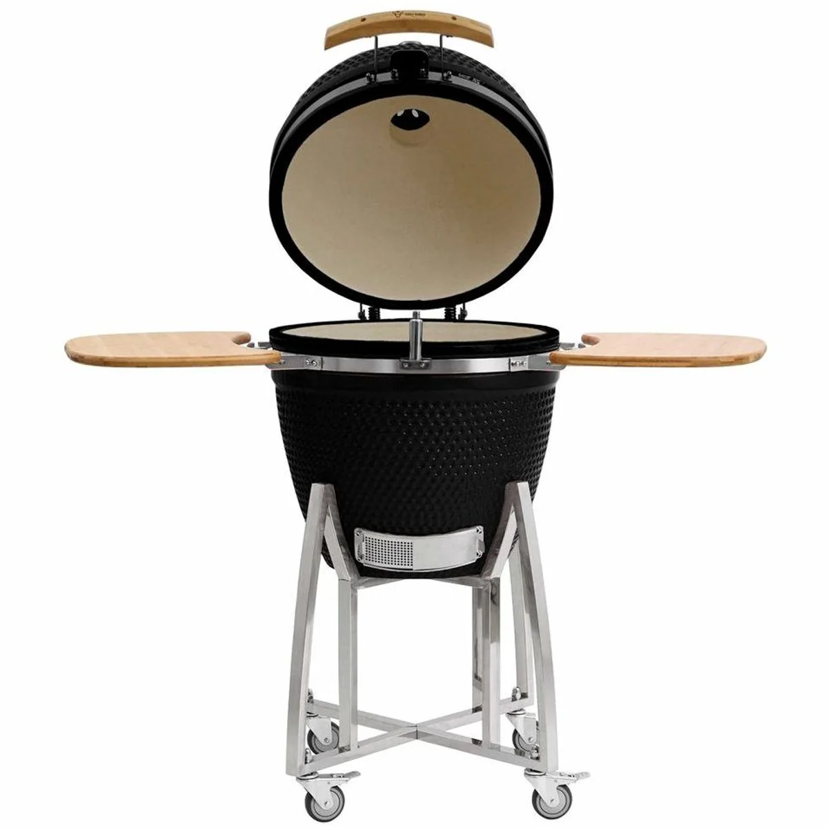 BBQ-Toro KURO Keramikgrill, Ø 52 cm, vielseitig einsetzbar 5