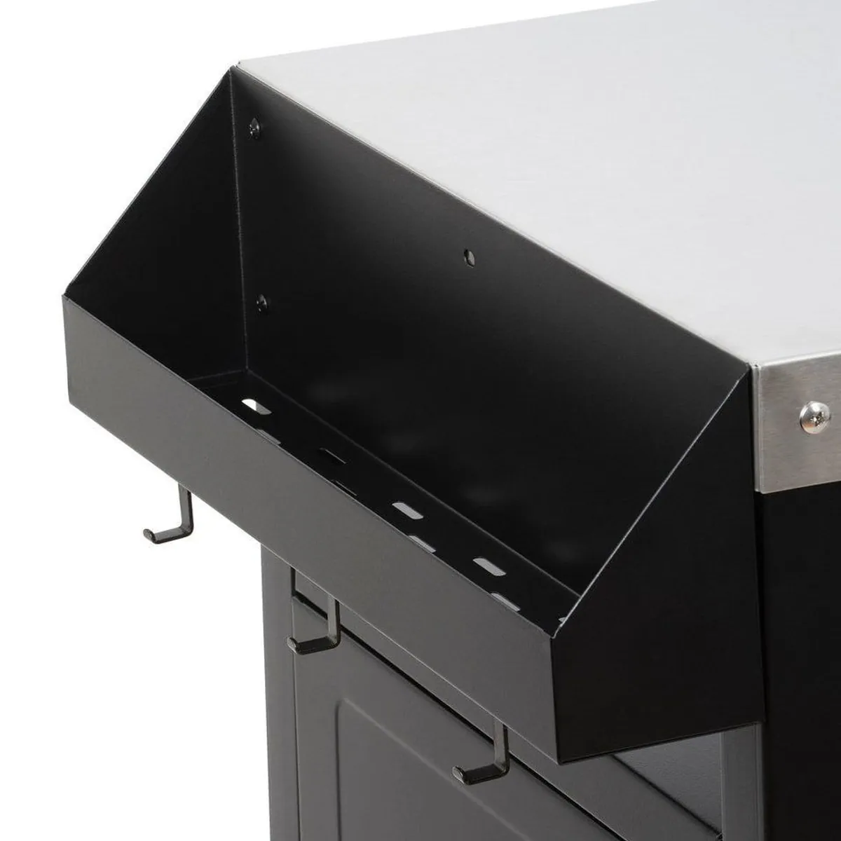 BBQ-Toro Grillwagen 103,5 x 59 x 81 cm, große Arbeitsfläche, stabiler Stauraum 4