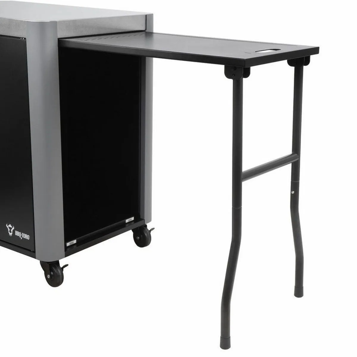 BBQ-Toro Grillablagetisch, große Arbeitsfläche, stabil und mobil 5