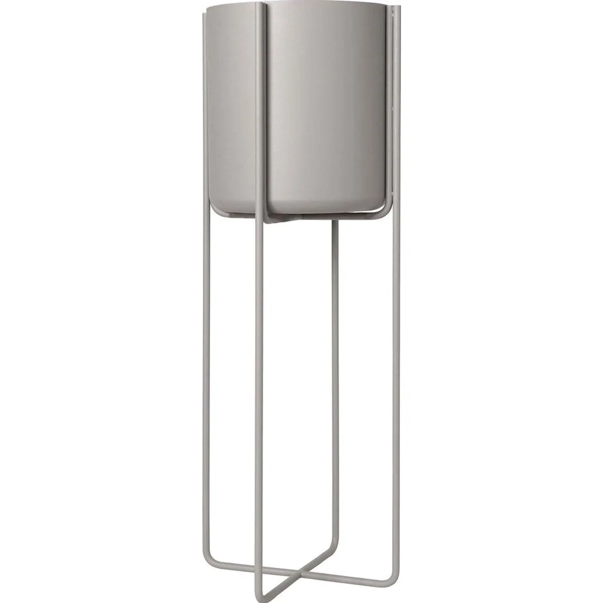 blomus KENA Übertopf mit Gestell, elegantes Design und vielseitig einsetzbar