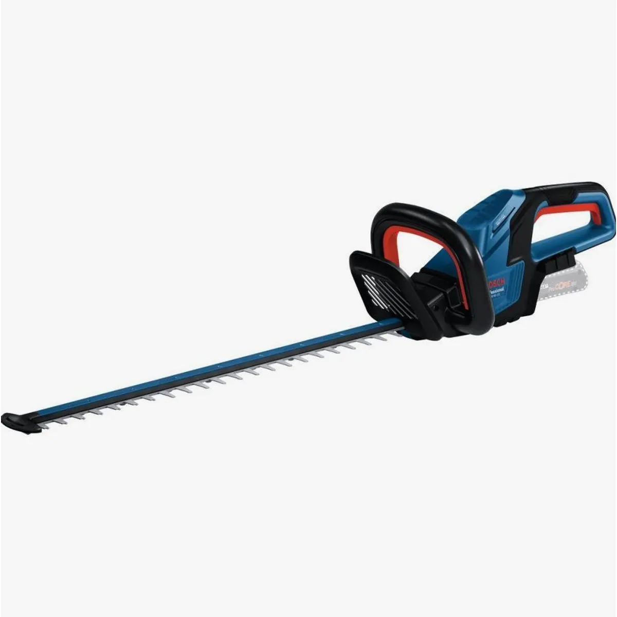 BOSCH GHE 18V-60 (II) Professional Akku-Heckenschere, bürstenloser Motor, 60 cm Messer, leicht