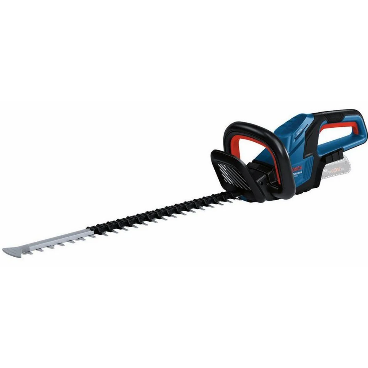 Bosch Professional GHE 18V-60 Akku-Heckenschere, bürstenloser Motor, ergonomisches Design, leise im Betrieb