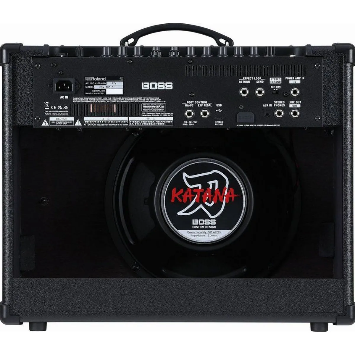 Boss Katana 100 Gen 3 Gitarrenverstärker, 4 Kanäle, 100 W, vielseitige Klangmöglichkeiten 2
