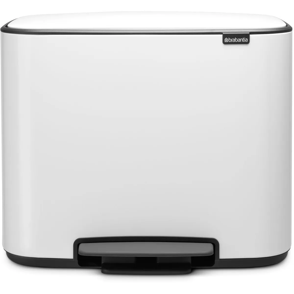 Brabantia Bo Treteimer, 11 + 23L, sanft schließend, praktische Pedalbedienung