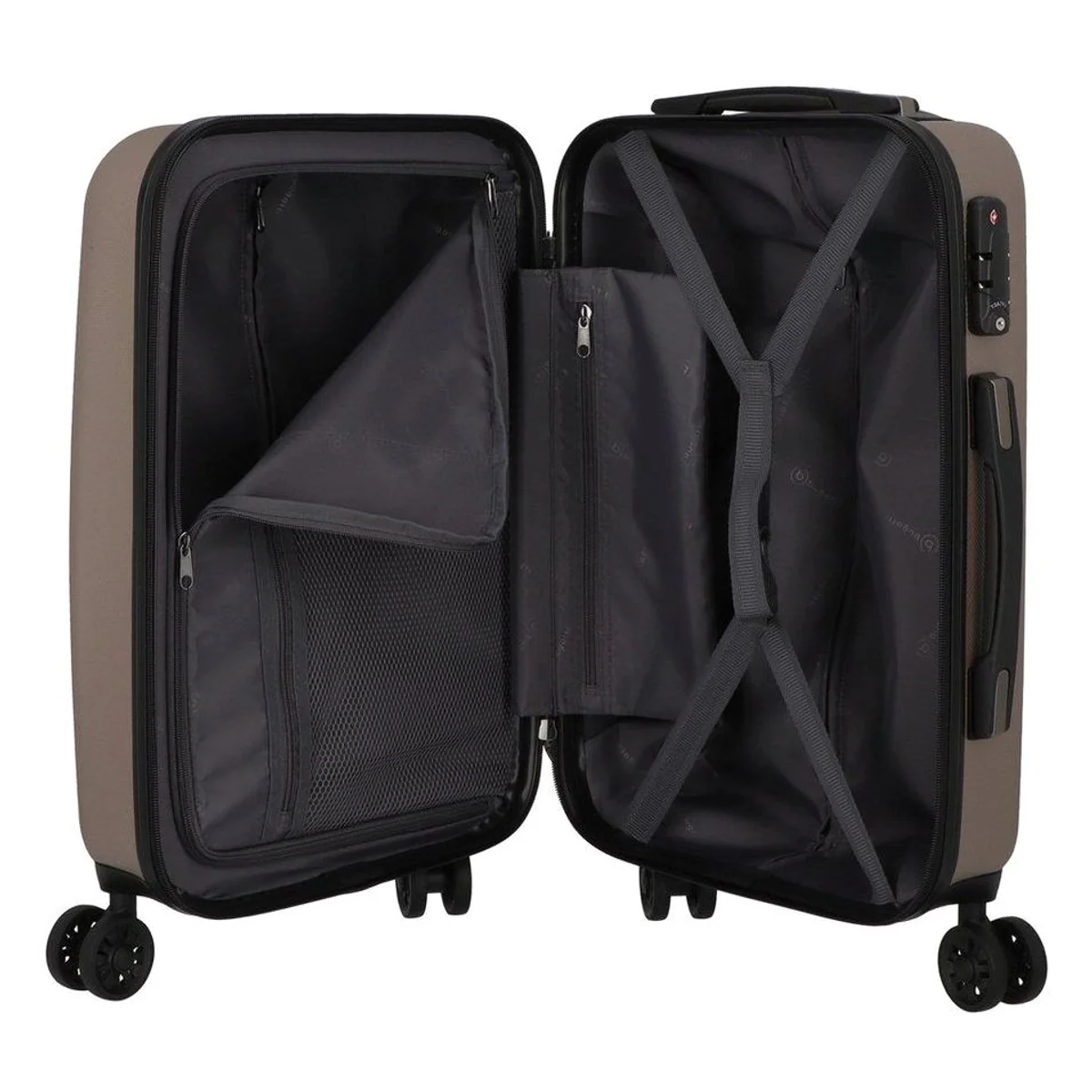 bugatti Lima 2.0 Handgepäck-Trolley, 4 Rollen, kratzresistent 5