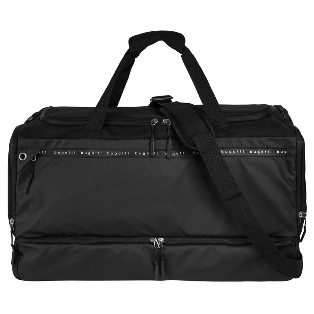 bugatti Reisetasche Blanc Delight, vielseitig, geräumig, Rucksackfunktion