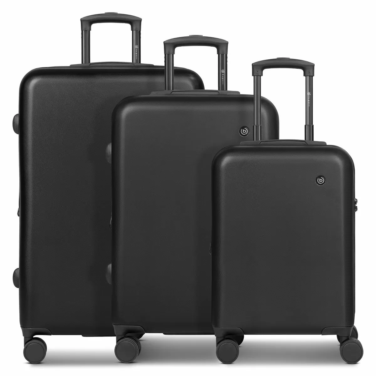 Bugatti Valencia 2.0 Trolleyset, 3-teilig, ABS, 4 Rollen