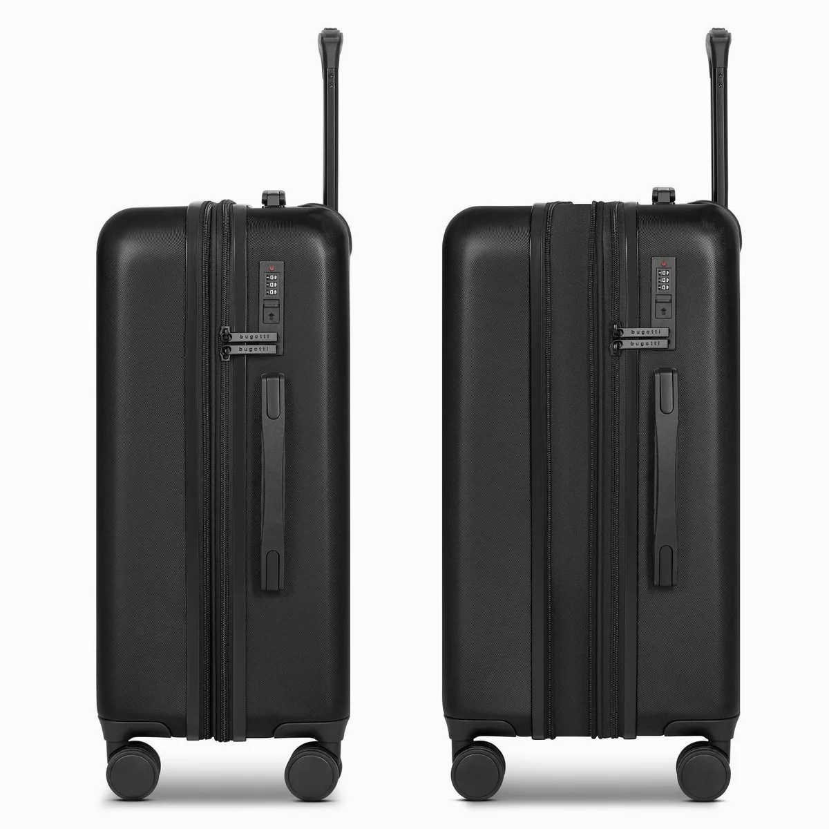 Bugatti Valencia 2.0 Trolleyset, 3-teilig, ABS, 4 Rollen 5