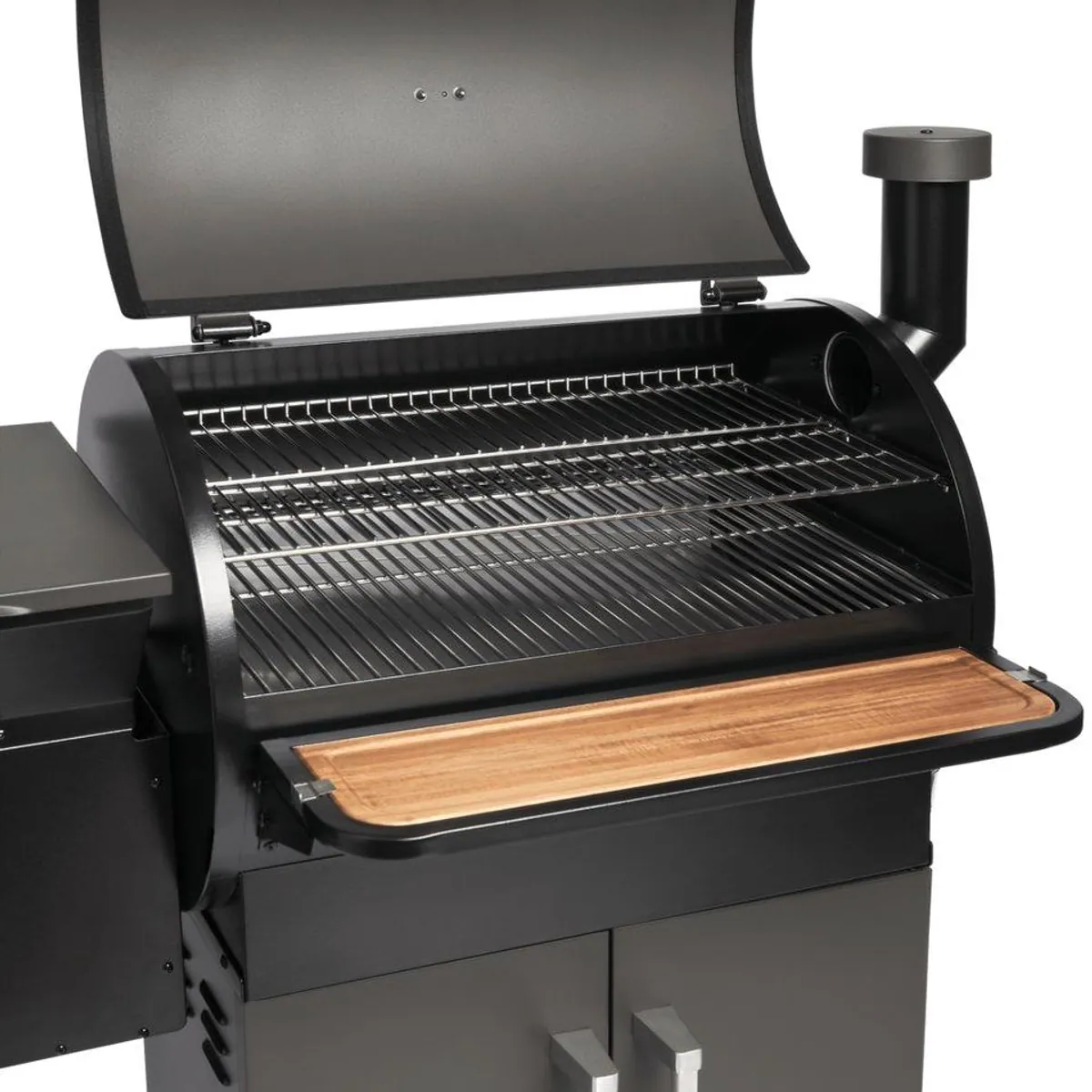BURNHARD Smoker, präzise Temperaturkontrolle, große Grillfläche, witterungsbeständig 4