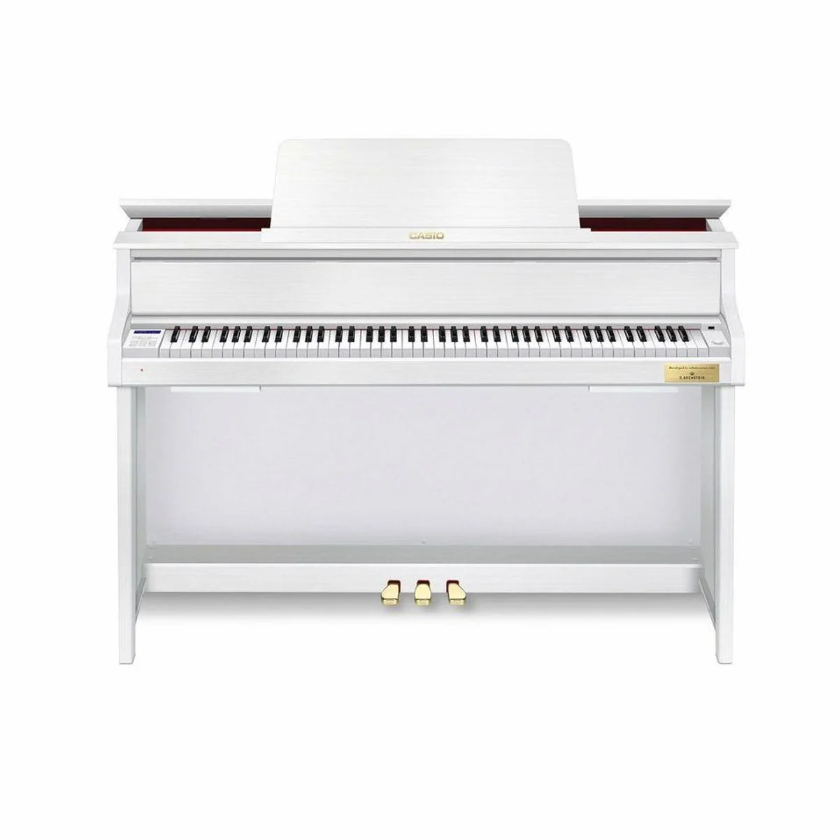 Casio GP-310 WE Digitalpiano, hochwertige Flügelmechanik, 26 Klangfarben