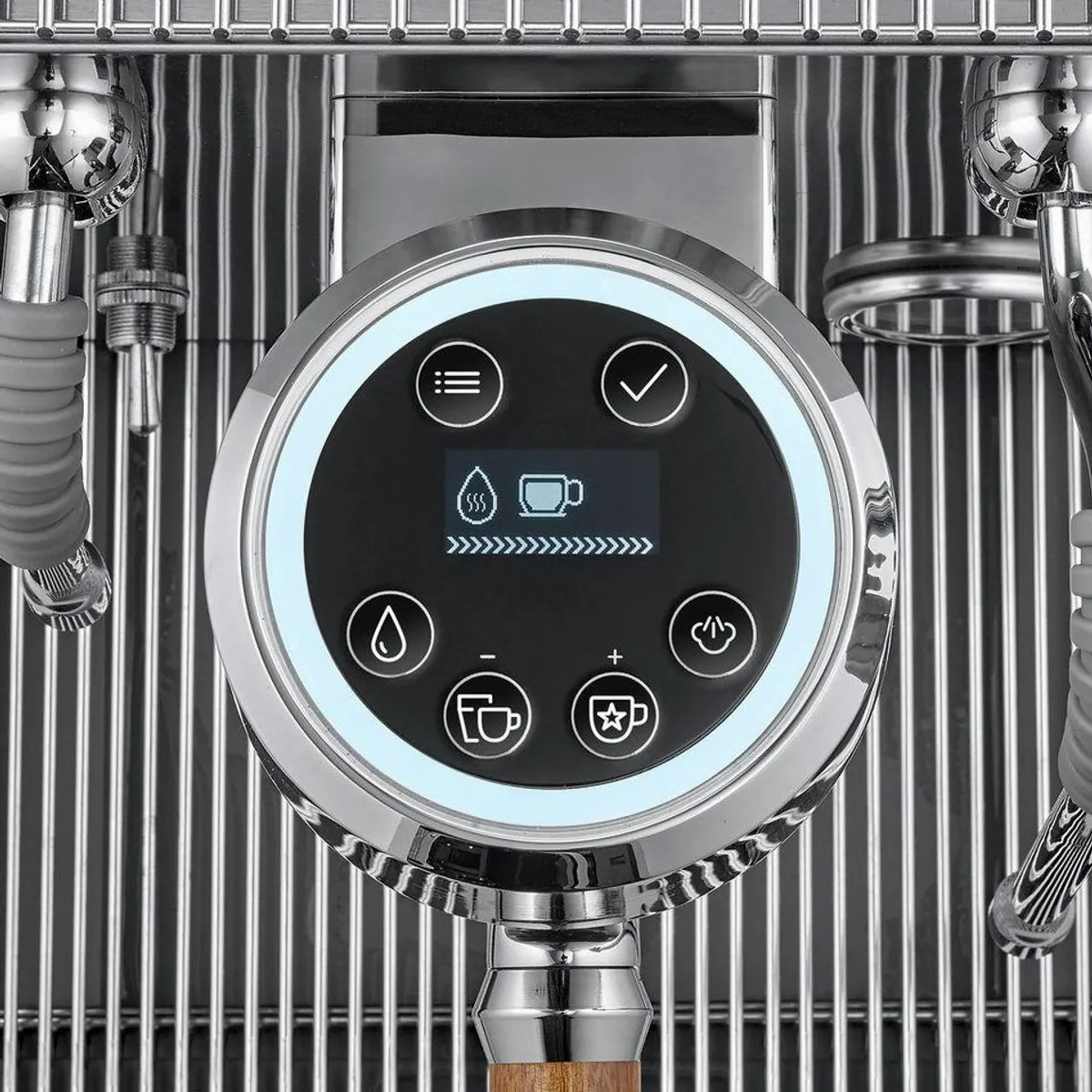 Caso EspressoGourmet Advanced Siebträgermaschine, 3000 Watt, 19 bar, Vorbrühfunktion 4