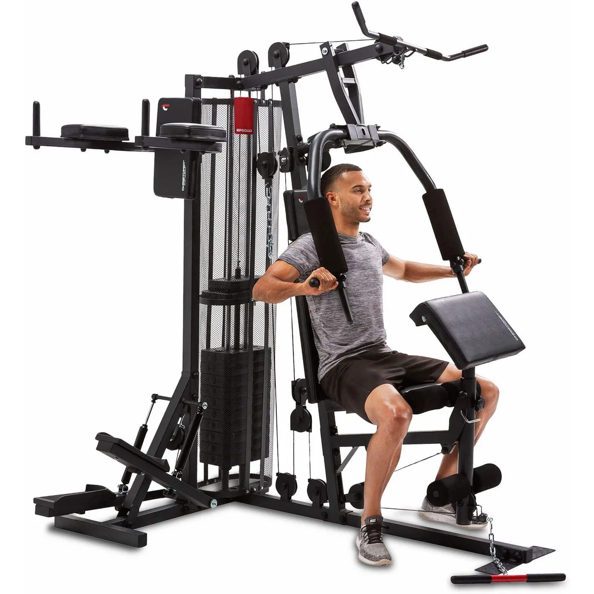 Christopeit Sport Kraftstation SP 5000, 12 Gewichtsblöcke, vielseitig einsetzbar 2