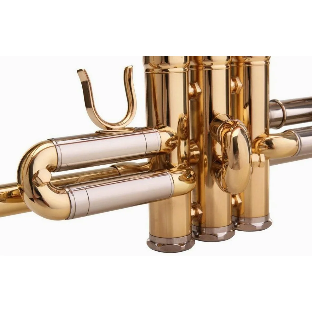 Classic Cantabile TR-40 Trompete Bb, Goldmessing Mundrohr, 125 mm Schallbecher — inkl. Koffer & Mundstück 4