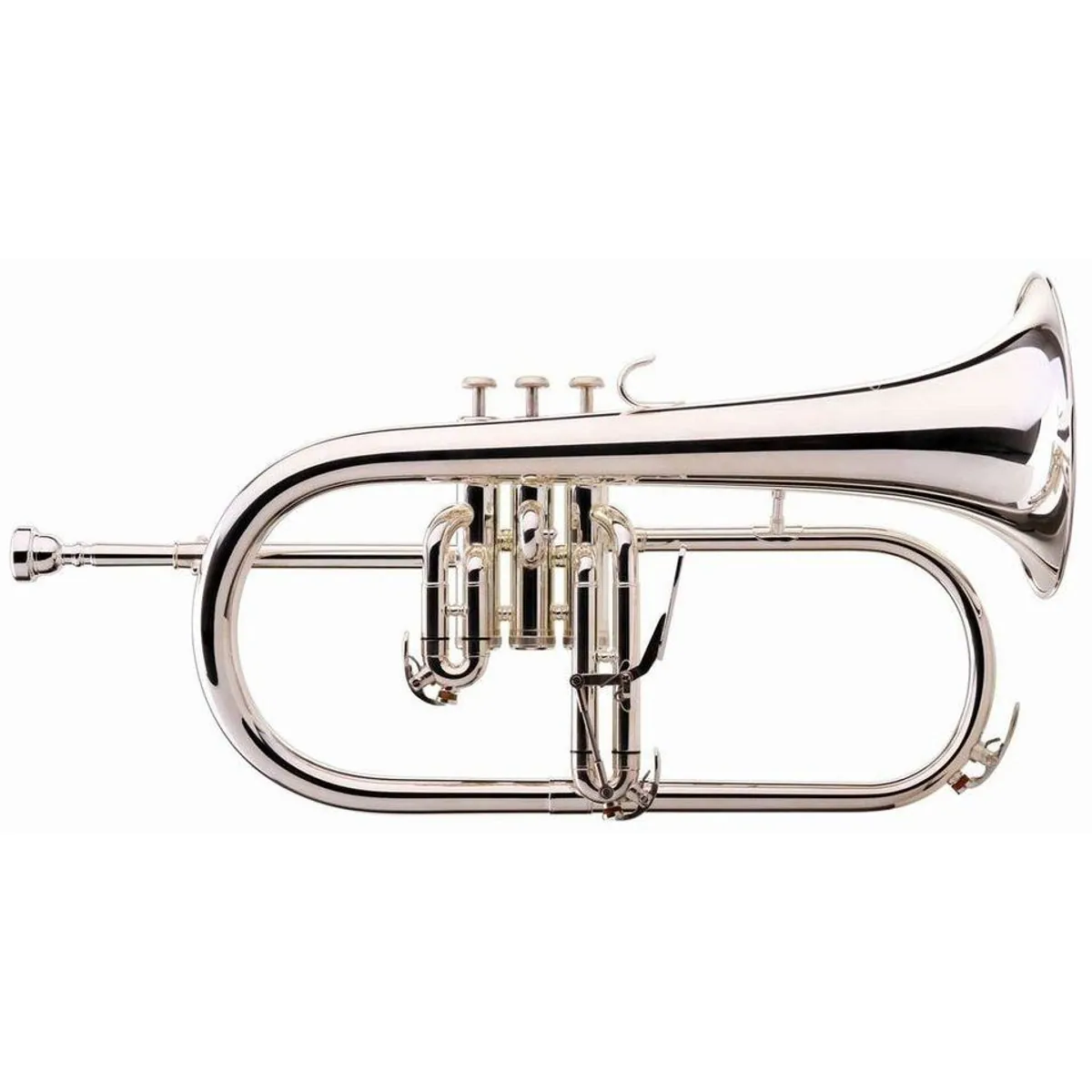 Classic Cantabile FL-26S Flügelhorn, versilbert, inkl. Mundstück & Koffer