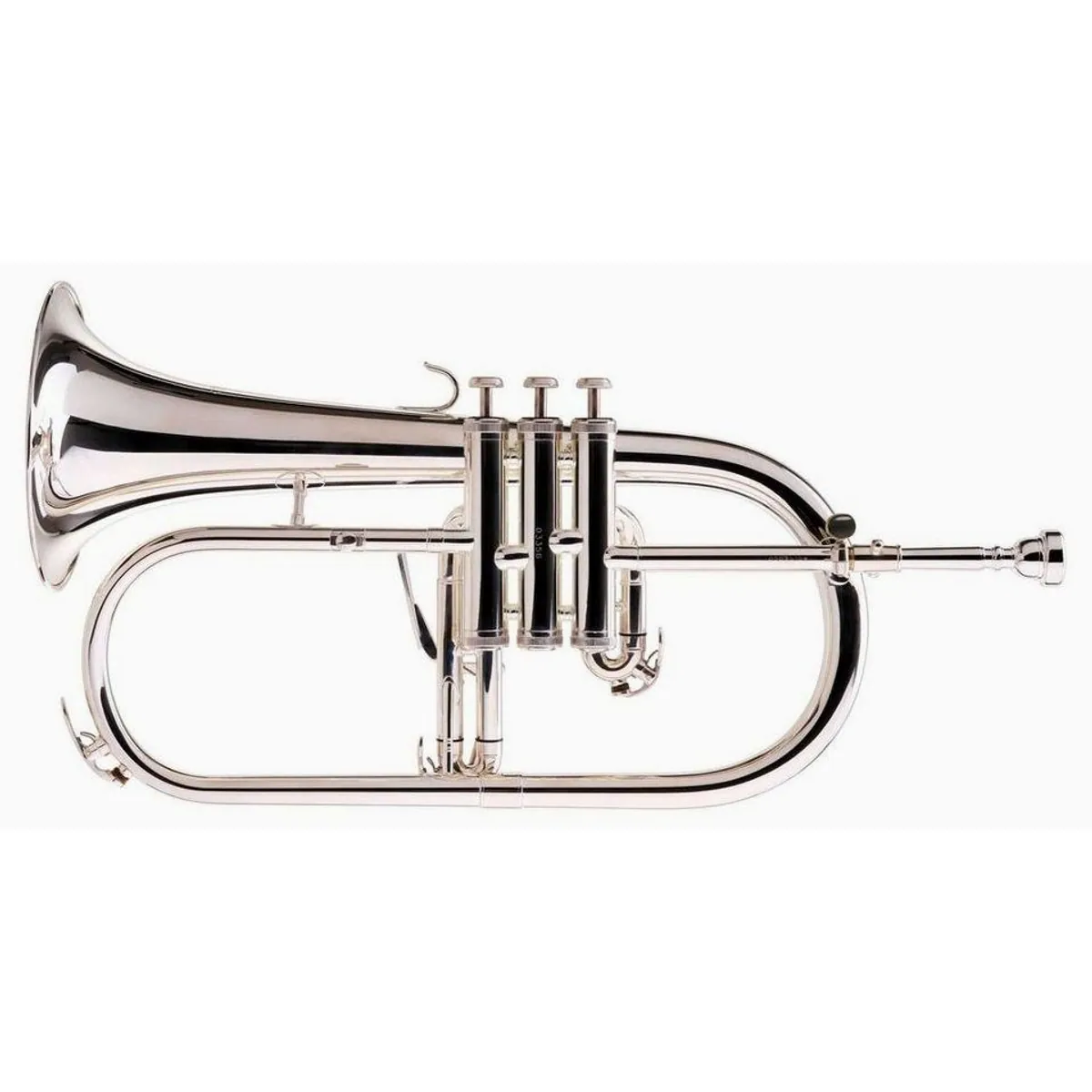 Classic Cantabile FL-26S Flügelhorn, versilbert, inkl. Mundstück & Koffer 2