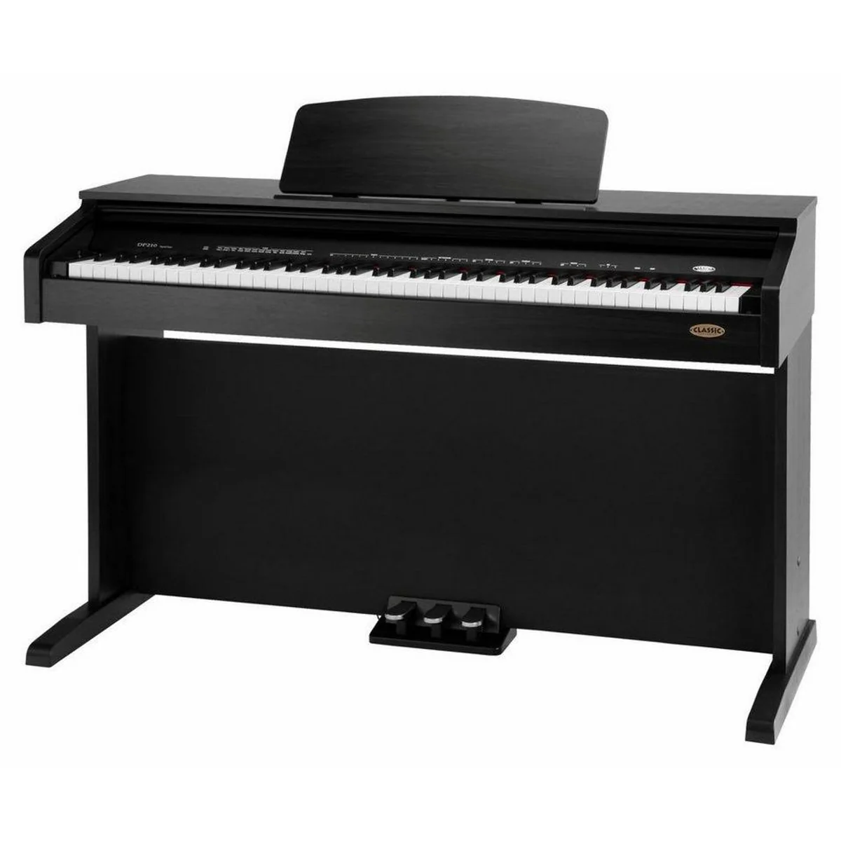 Classic Cantabile DP-210 Digitalpiano, 88 Tasten, Hammermechanik, Dual Mode/Split Mode