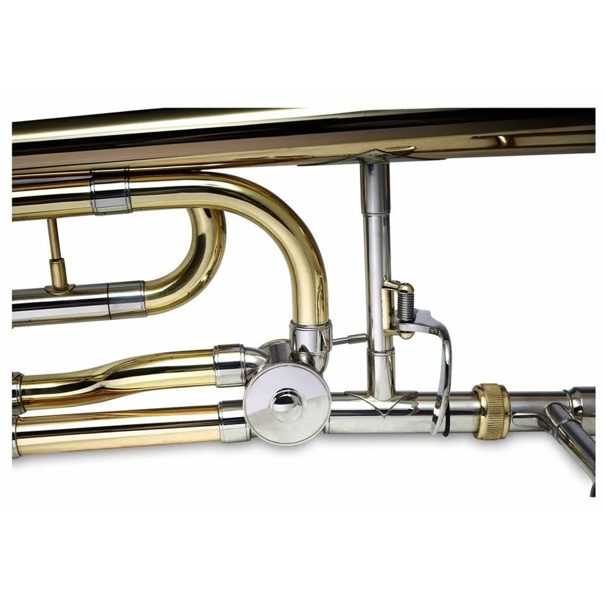 Classic Cantabile QP-42 Quartposaune B/F, Goldmessing Schallbecher, inkl. Mundstück & Koffer 4