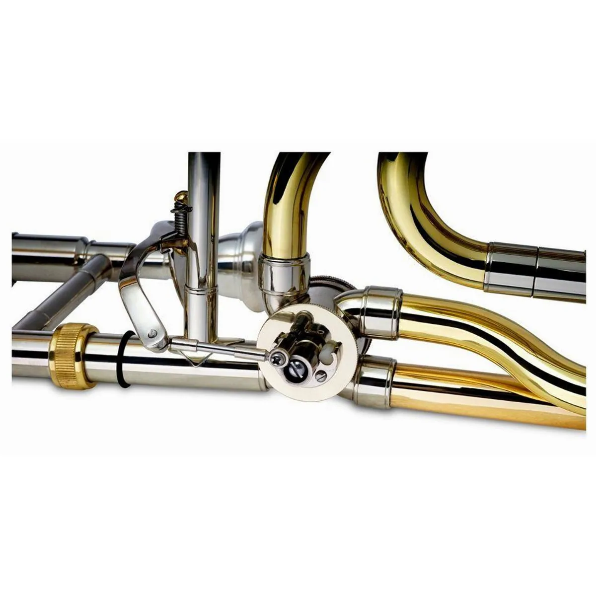 Classic Cantabile QP-42 Quartposaune B/F, Goldmessing Schallbecher, inkl. Mundstück & Koffer 5