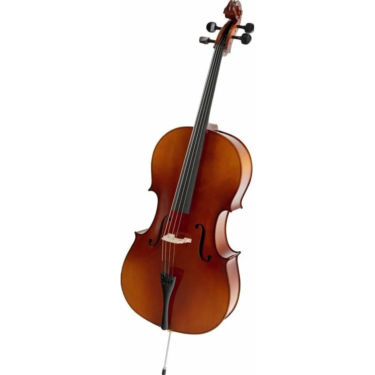 Classic Cantabile Cello 4/4 Set, handgefertigt, inkl. Bogen und Tasche 3