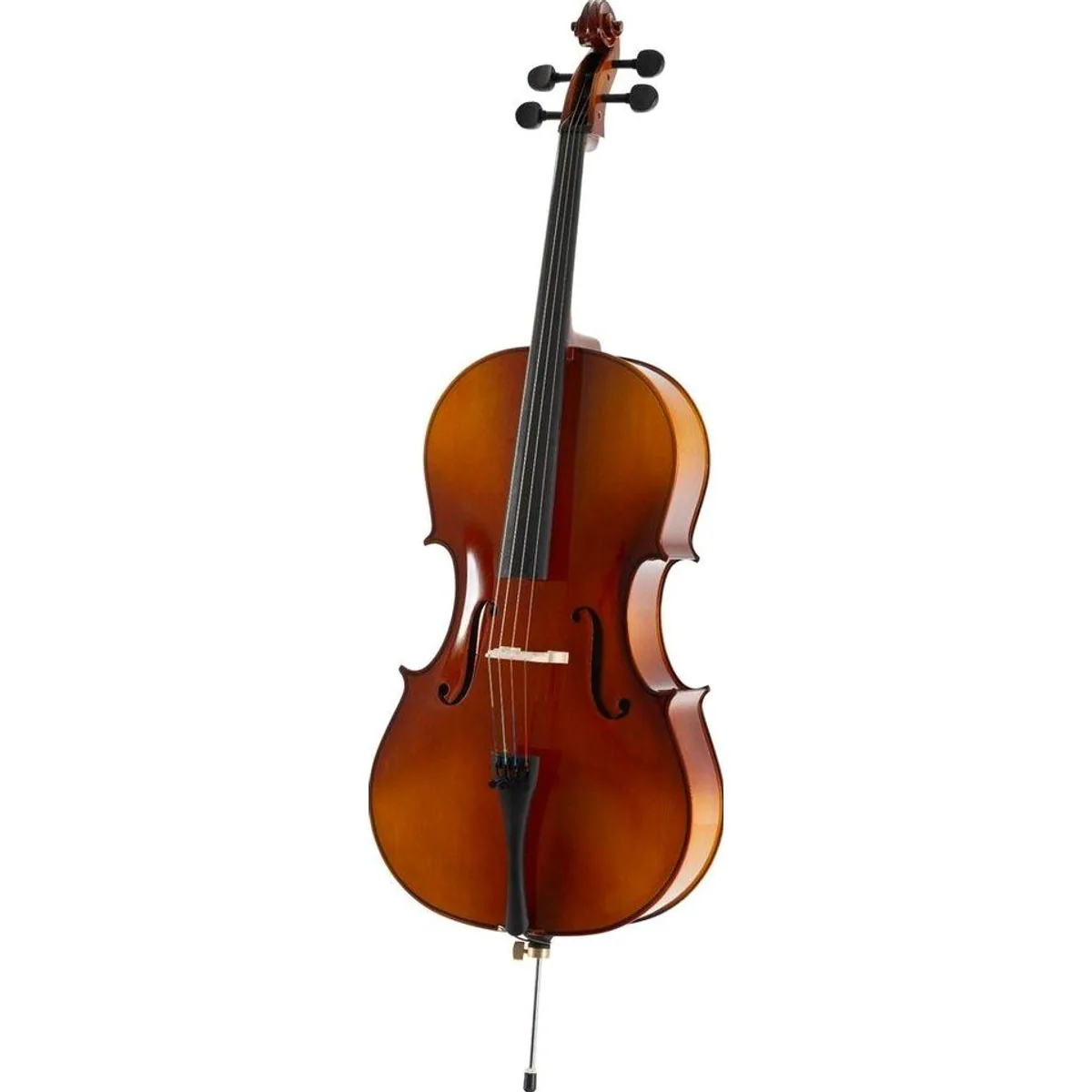 Classic Cantabile Cello 3/4 Set, handgefertigt, inkl. Bogen und Tasche 3
