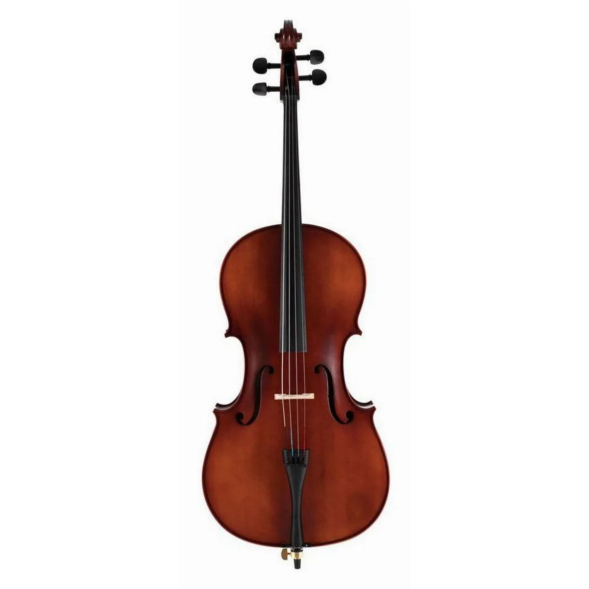 Classic Cantabile Brioso Cello 3/4, geflammter Ahorn, inkl. Trolley-Koffer und Zubehör 2