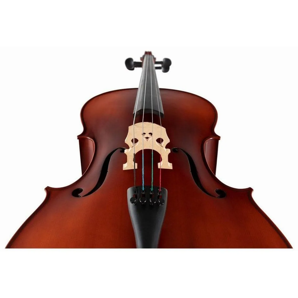 Classic Cantabile Brioso Cello 3/4, geflammter Ahorn, inkl. Trolley-Koffer und Zubehör 5
