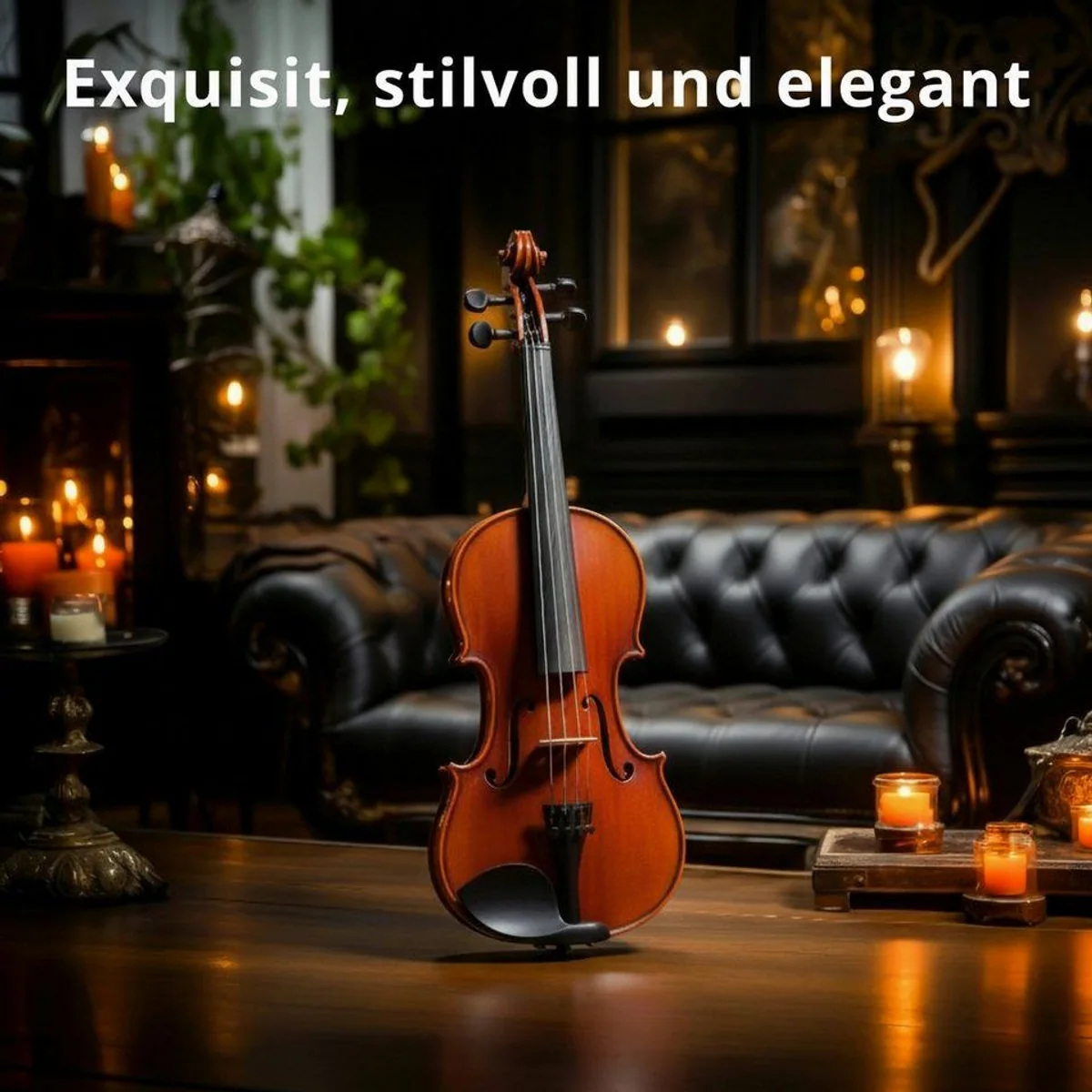 Classic Cantabile Brioso Violinenset 3/4, klangvolle Materialien, umfangreiches Zubehör 4