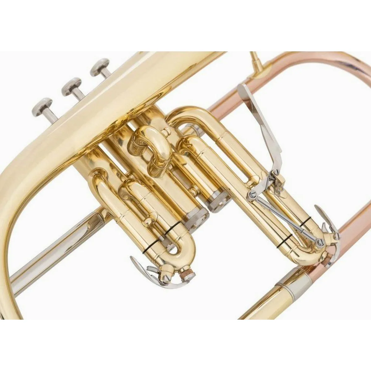 Classic Cantabile FL-26L Flügelhorn, warmen Klang, inkl. Mundstück & Koffer 4