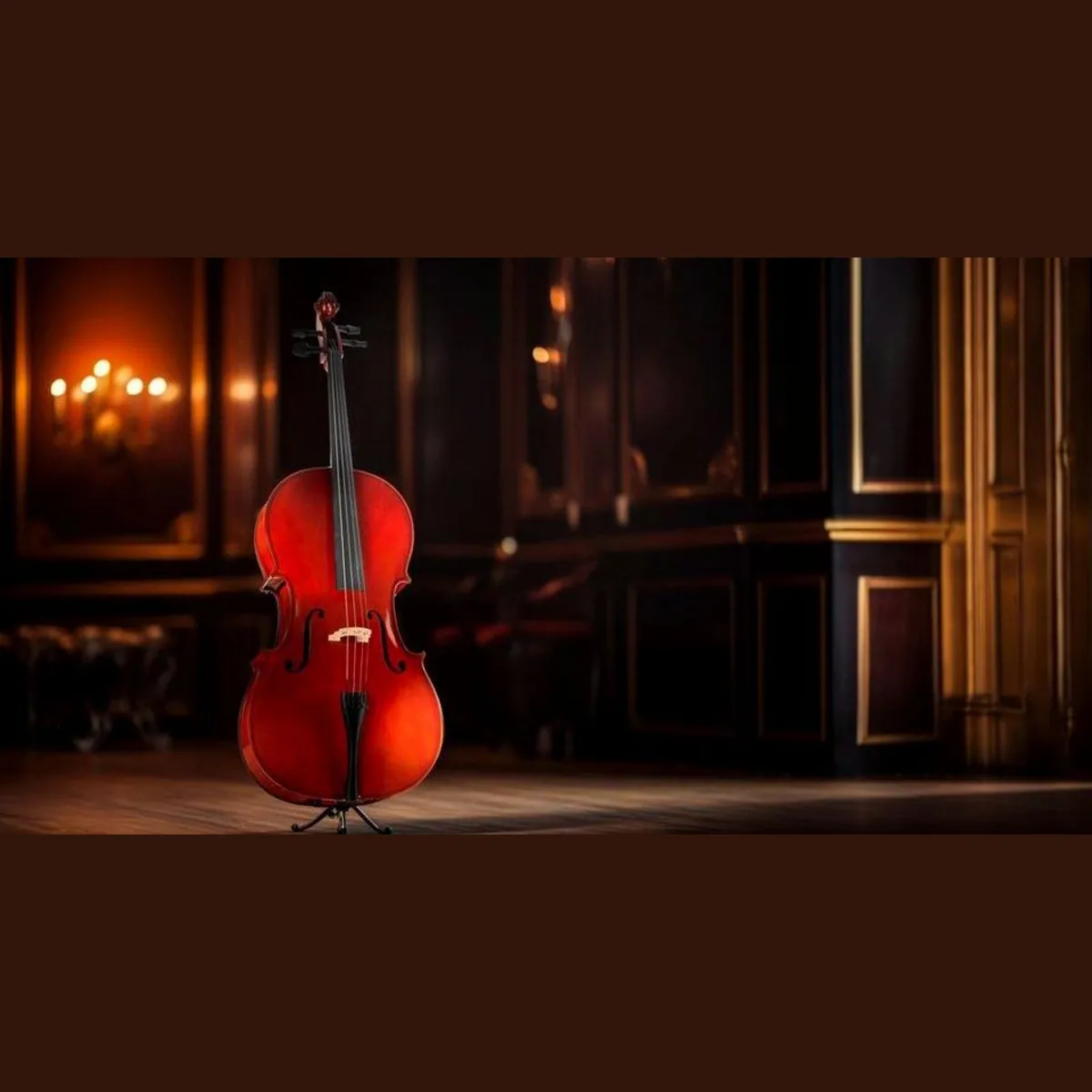 Classic Cantabile CP-100 Cello 4/4 Set, inkl. Bogen & Tasche, handgefertigt 5