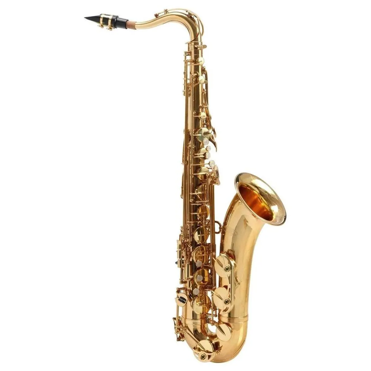 Classic Cantabile TS-450 Tenorsaxophon, inkl. Koffer und Zubehör — leicht spielbar, klarer Klang, ergonomische Klappen