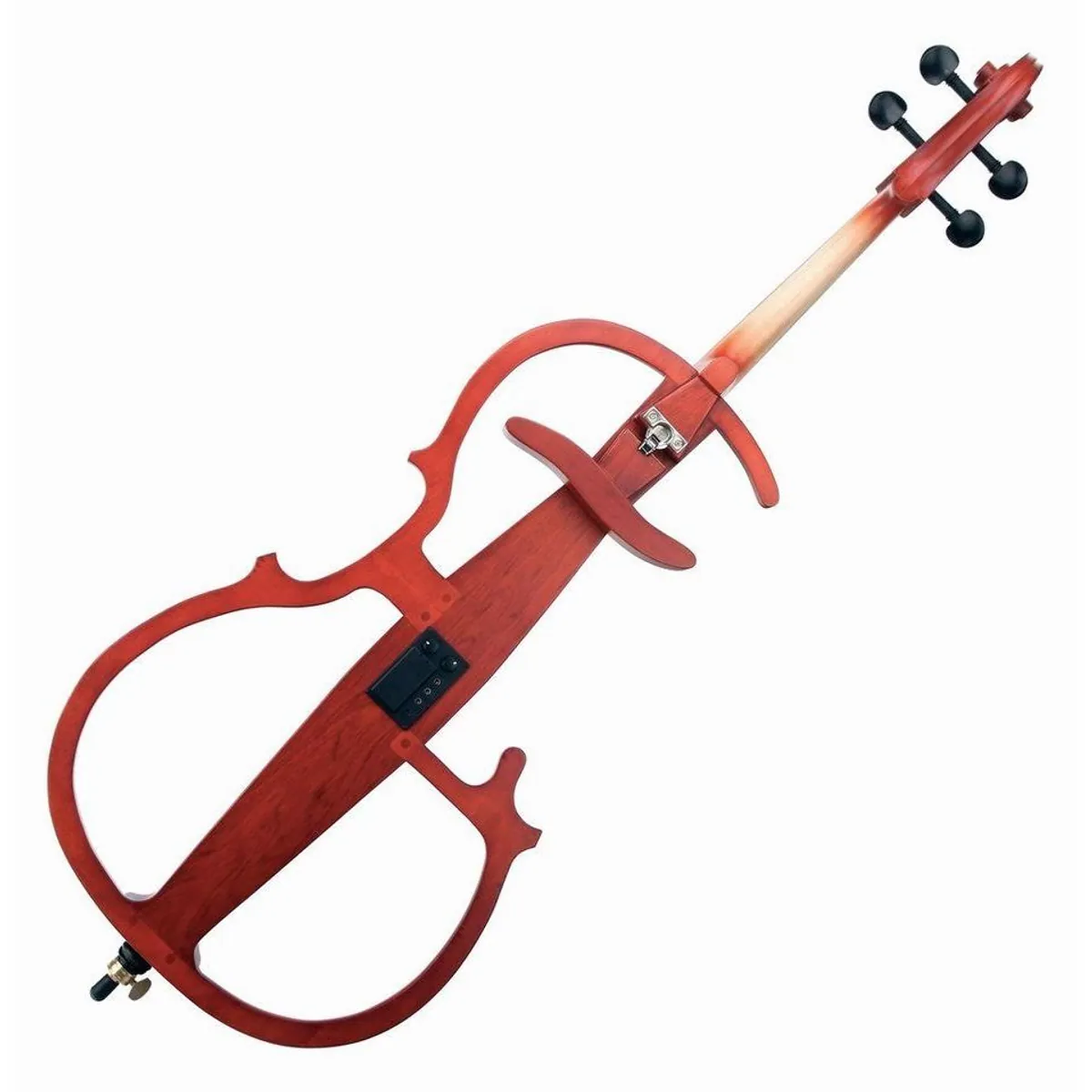 Classic Cantabile CE-200 E-Cello, kompakt, vielseitig, inklusive Kopfhörer 3
