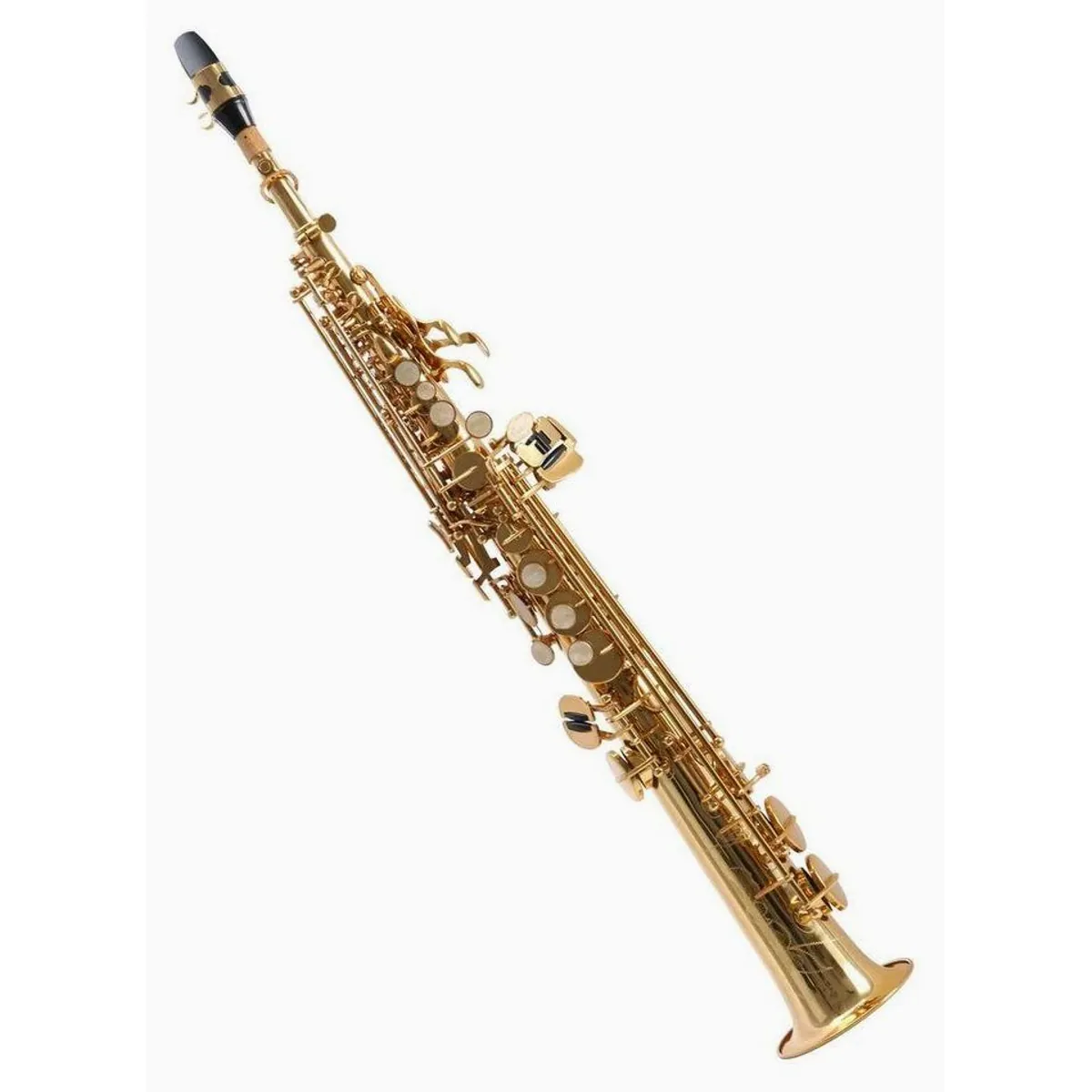 Classic Cantabile SS-450 Sopran Saxophon, leicht spielbar, klarer Ton, umfangreiches Zubehör