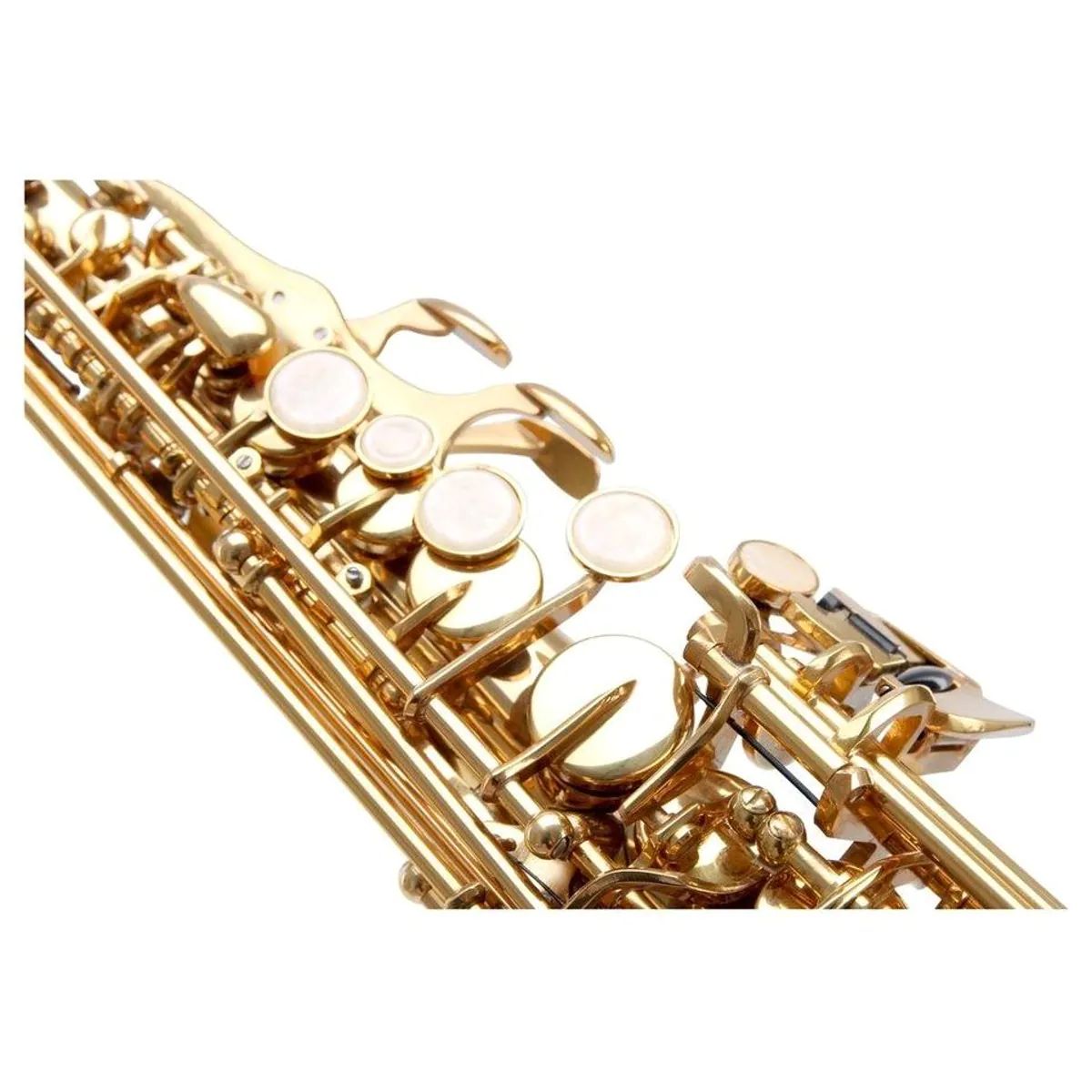 Classic Cantabile SS-450 Sopran Saxophon, leicht spielbar, klarer Ton, umfangreiches Zubehör 5