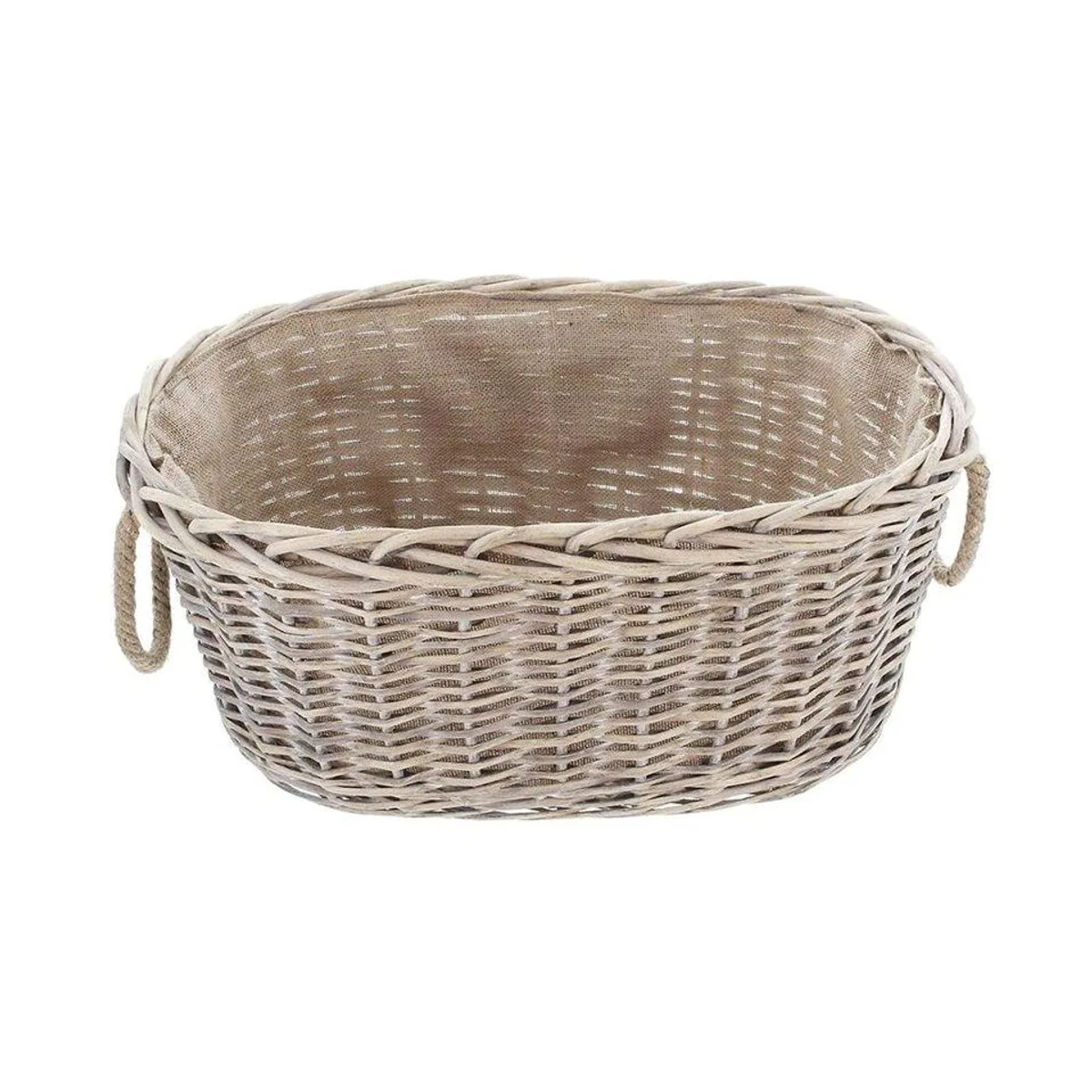 Dekoleidenschaft Kaminholzkorb, Shabby Look, handgefertigt — für Holz, Spielzeug & mehr 5